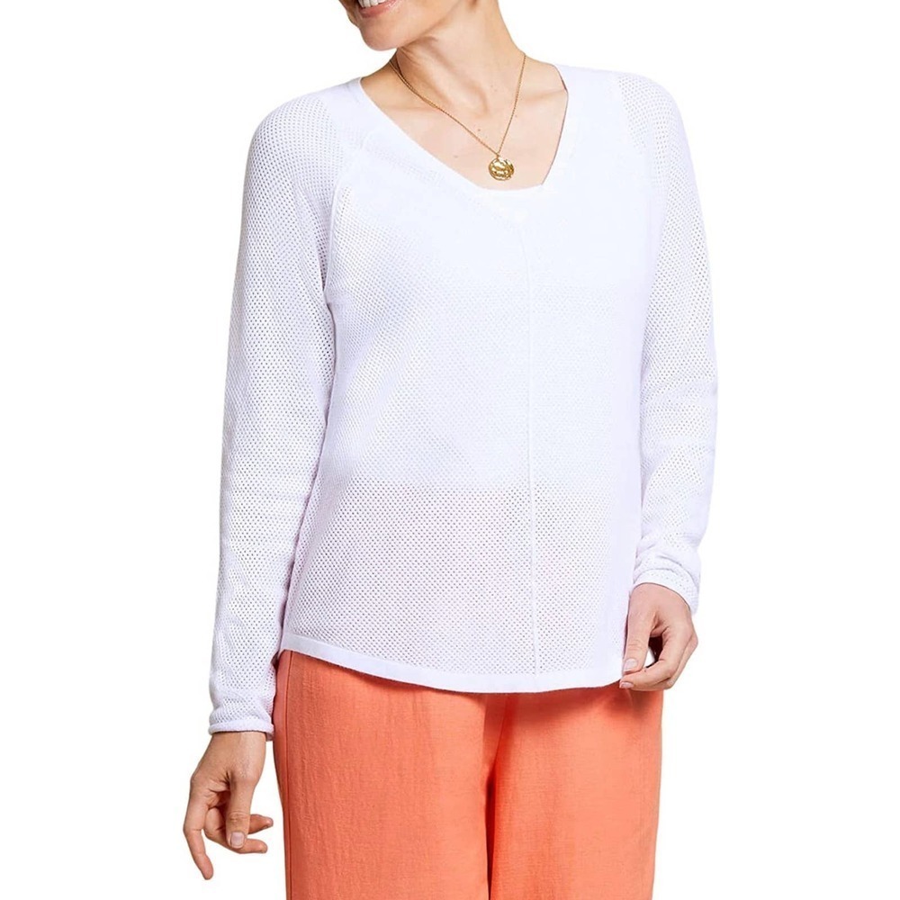 Tribal Long Sleeved Mesh Top NWT!